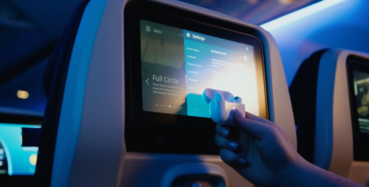 ユナイテッド航空 Bluetooth