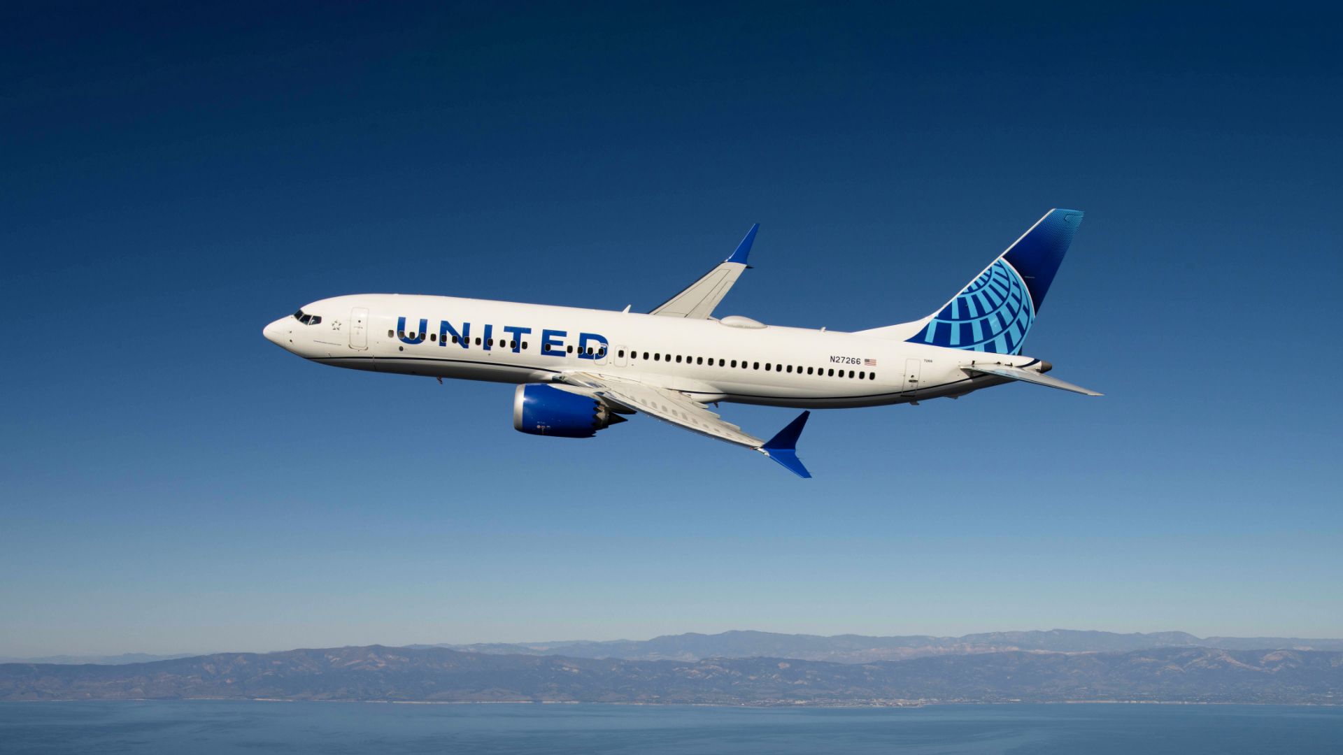 ユナイテッド航空 ボーイング737 MAX