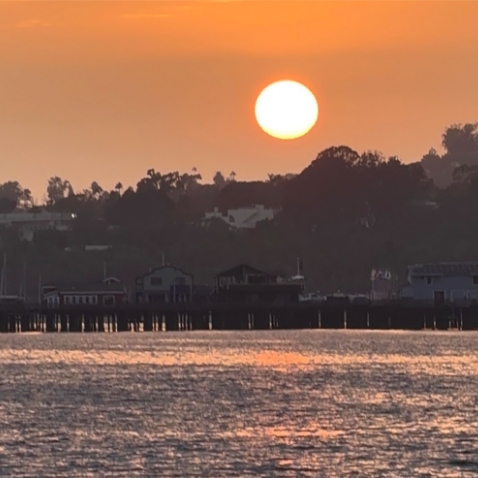 サンタバーバラ　日の入り